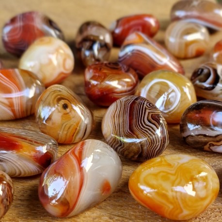 Agate rubanée