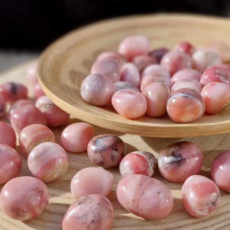 Opale rose des Andes