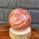 Calcite rose - sphère