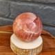 Calcite rose - sphère