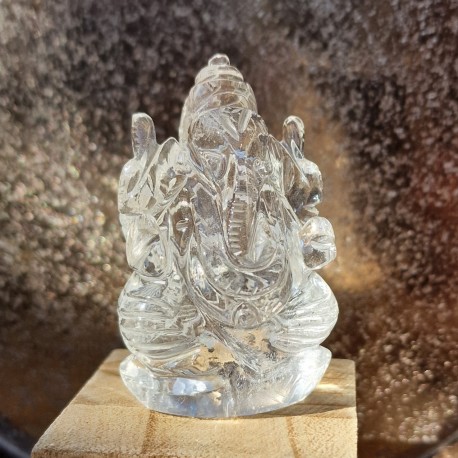 Cristal de roche - Ganesh