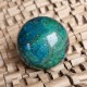 chrysocolle - malachite - sphère