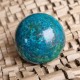 chrysocolle - malachite - sphère