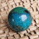 chrysocolle - malachite - sphère