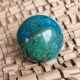 chrysocolle - malachite - sphère