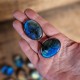 Labradorite - galet plat