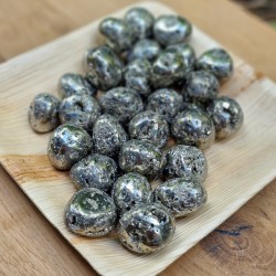 Pyrite - pierre roulée