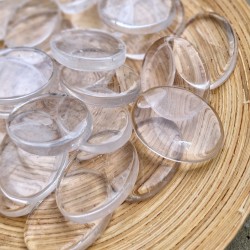 Cristal de roche - galet plat