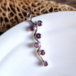 Améthyste - pendentif argent 925