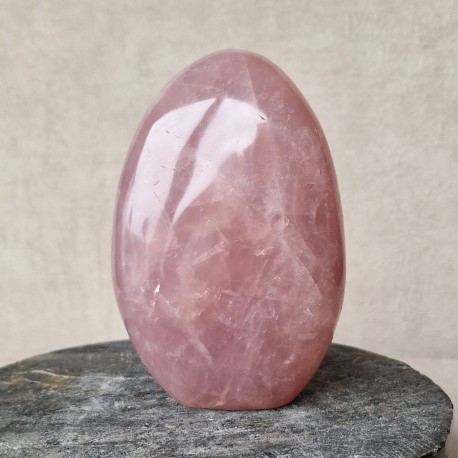 Quartz rose - forme libre
