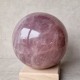Quartz rose lavande - sphère