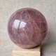 Quartz rose lavande - sphère