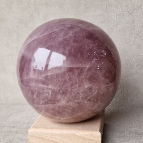 Quartz rose lavande - sphère