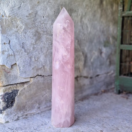 Quartz rose - pointe