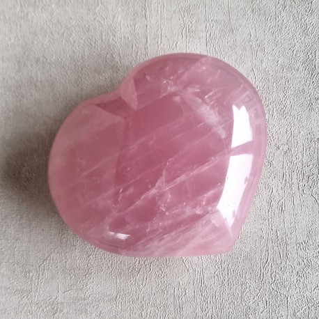 Quartz rose - coeur