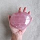 Quartz rose - coeur
