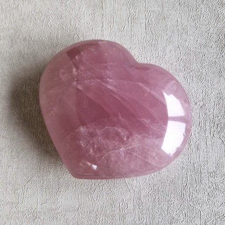 Quartz rose - coeur