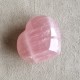 Quartz rose étoilé - coeur