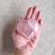 Quartz rose étoilé - coeur