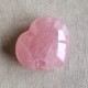 Quartz rose étoilé - coeur