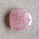Quartz rose étoilé - coeur