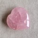 Quartz rose étoilé - coeur