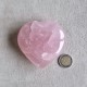 Quartz rose étoilé - coeur