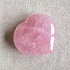 Quartz rose étoilé - coeur