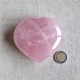 Quartz rose étoilé - coeur