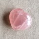 Quartz rose étoilé - coeur