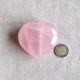 Quartz rose étoilé - coeur