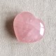 Quartz rose étoilé - coeur