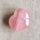 Quartz rose étoilé - coeur