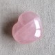 Quartz rose étoilé - coeur