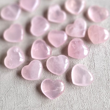 Quartz rose - petit coeur