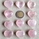 Quartz rose - petit coeur