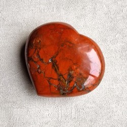 Jaspe rouge - coeur