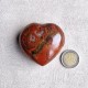 Jaspe rouge - coeur