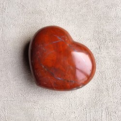 Jaspe rouge - coeur