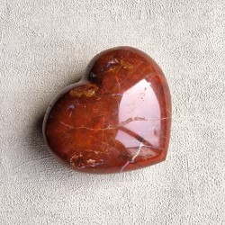 Jaspe rouge - coeur