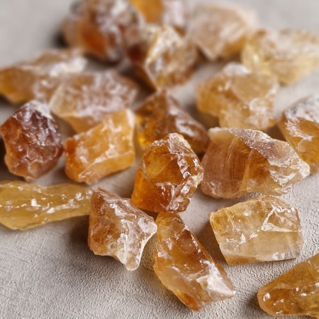 calcite jaune miel