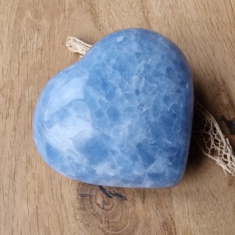 Calcite bleue - coeur