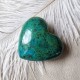 chrysocolle - malachite - coeur
