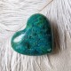 chrysocolle - malachite - coeur