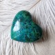 chrysocolle - malachite - coeur