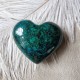 chrysocolle - malachite - coeur