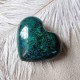 chrysocolle - malachite - coeur