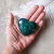 chrysocolle - malachite - coeur