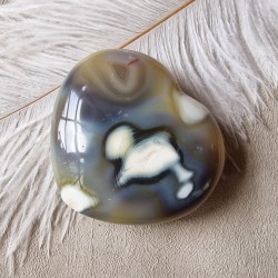 Agate - coeur