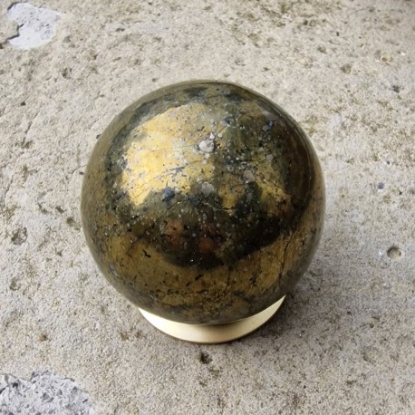 chalcopyrite - sphère